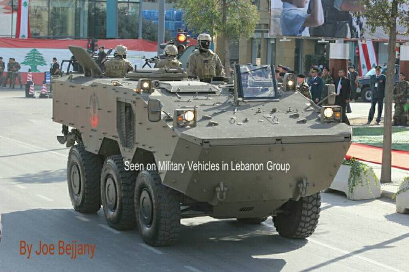 The first export supply of Brazilian-Italian Guarani APC