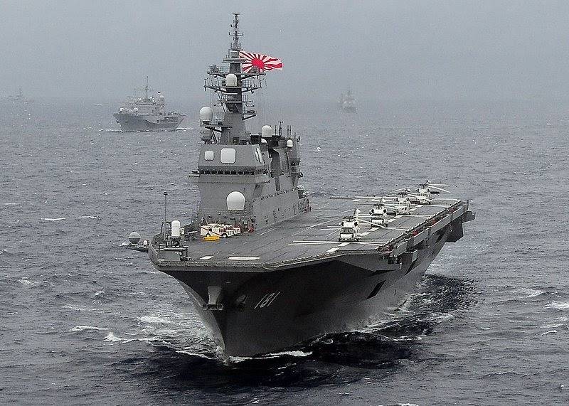 Le japon enverra dans la mer de chine Méridionale вертолетоносец «Izumo»