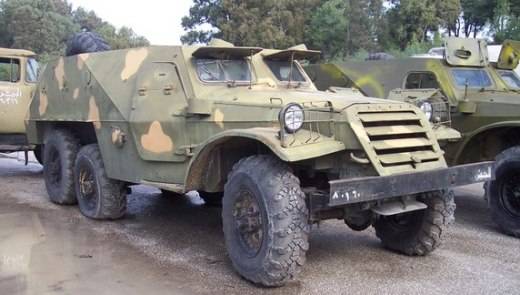 BTR-152 of the Syrian army