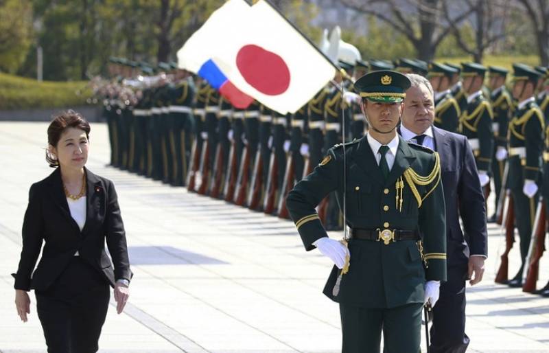 Ministern för försvaret av Japan har motsatt sig utbyggnaden av ryska division i Kurilerna