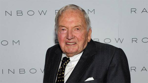 Op der 102-järegen d ' Liewen ass den David Rockefeller