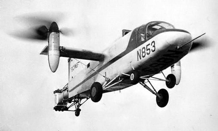Experimentell конвертоплан Curtiss-Wright MOL-100 (USA)