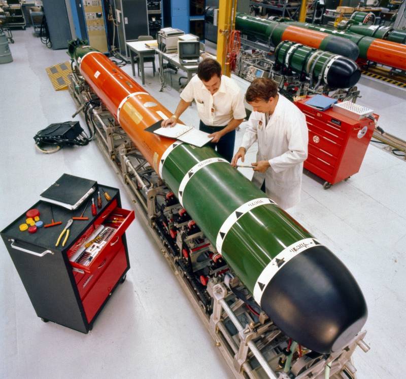 Les états-UNIS, après avoir redémarré la production de torpilles Mk-48 ADCAP Mod 7