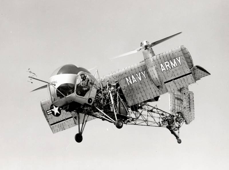 Experimental tilt-rotor osprey Vertol VZ-2 (USA)