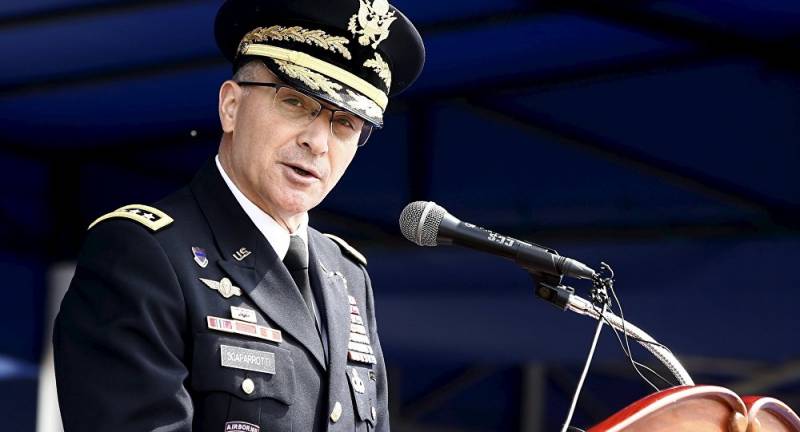 Der Befehlshaber der amerikanischen Truppen in Europa verstärken will Armee der Ukraine