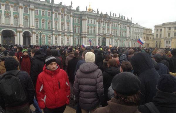 Par le pays ont été навальновские des rassemblements contre Medvedev et de la corruption
