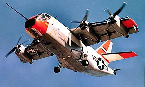 Multi-purpose tilt-rotor osprey Ling-Temco-Vought XC-142 (USA)