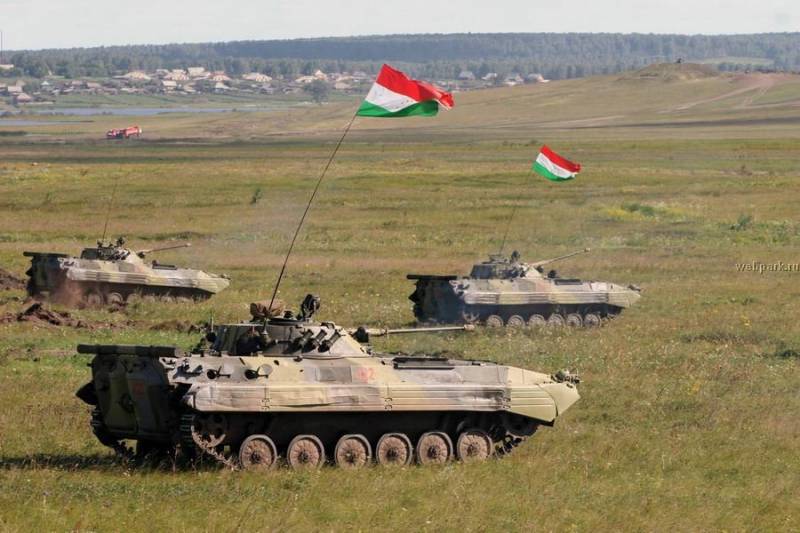 Gemensamma övningar av de väpnade styrkorna i ryska Federationen och Tadzjikistan