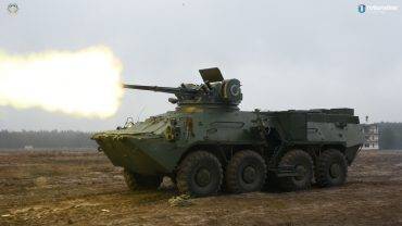 Déi nei Partei BTR-3DA fir APU getest
