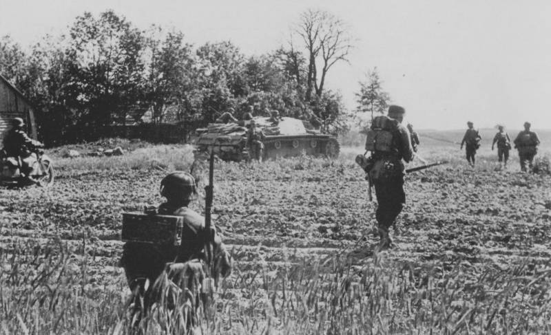 Duerchbroch vun der 6. däitscher Arméi zum nërdlechen Friedrichstrooss vu Stalingrad