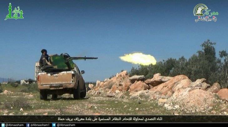 The Syrian army stabilized the situation under Hama