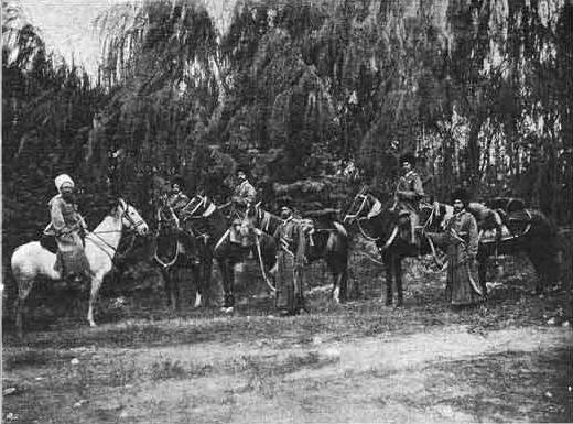 Tekiner Reitsport-REGIMENT am Feier vum Éischte Weltkrich. Deel 1