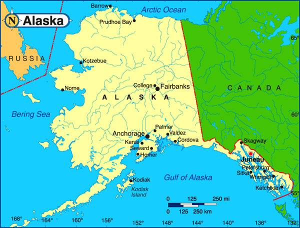Repræsentanten for regeringen i Alaska sagde, at regionen ville være bedre som en del af Rusland