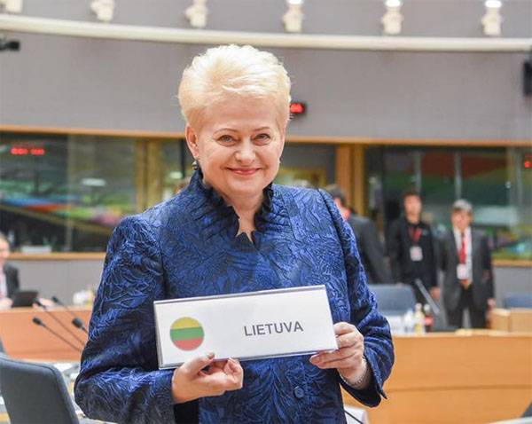 Grybauskaite fuerdert Merkel zréck Litauen 