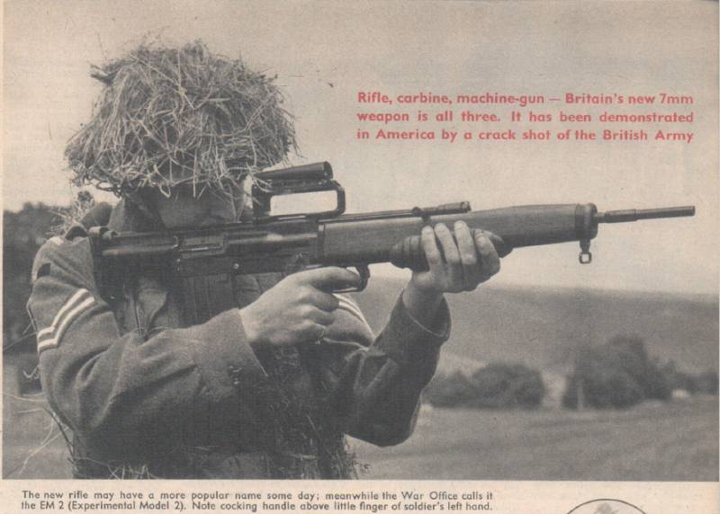 Перший британський автомат Enfield EM-2