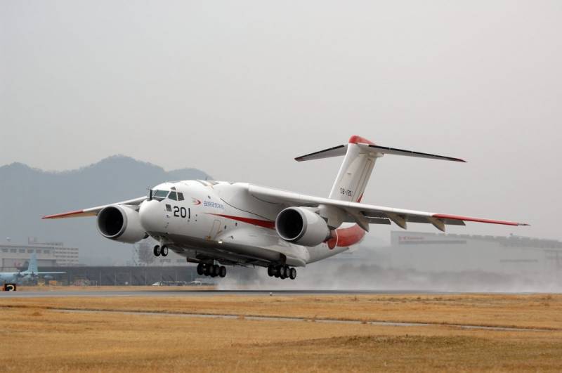 BBC Japan was a military transport aircraft Kawasaki C-2