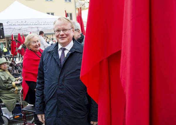 Der Schwedische Verteidigungsminister 