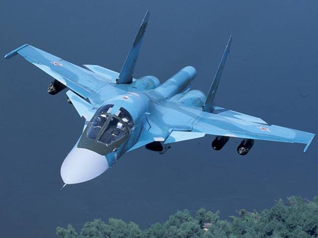 У Сірыі заўважаны Су-34 з корректируемыми бомбамі КАБ-1500Л