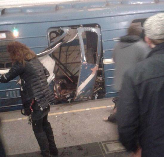 Explosionerna i tunnelbanan i Sankt Petersburg