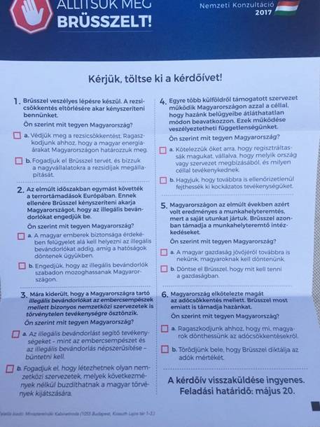 In Ungarn erfolgt die Befragung 