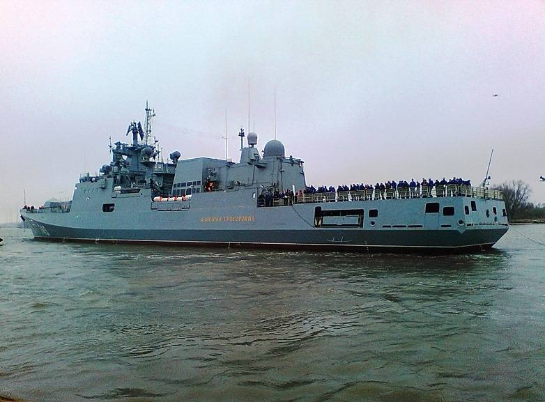Turcs marins se rendra à Novorossiysk les derniers navires