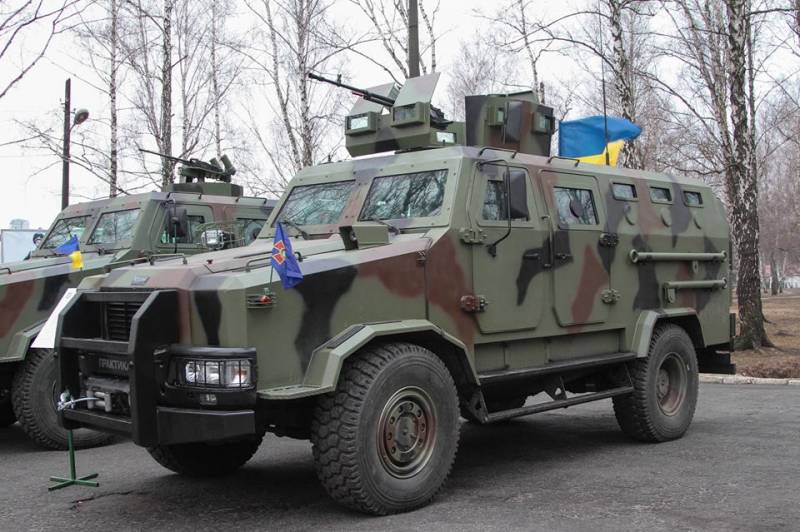 D 'Verdeedegung vun der Ukrain huet op d' Äerm vun der Panzerwagen 
