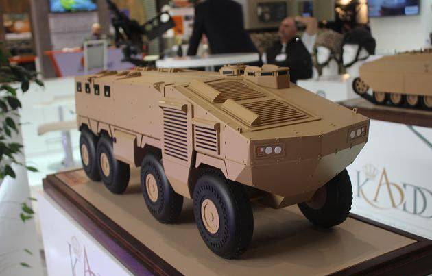Arméi Jordanien bidden, sech BTR aus eegener Entwécklung