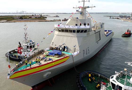 Spain launched the fifth patrol ship class BAM