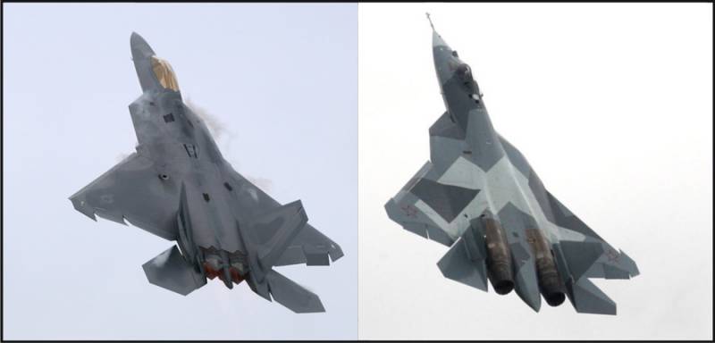 Америкалық БАҚ салыстырды Т-50 және F-22 