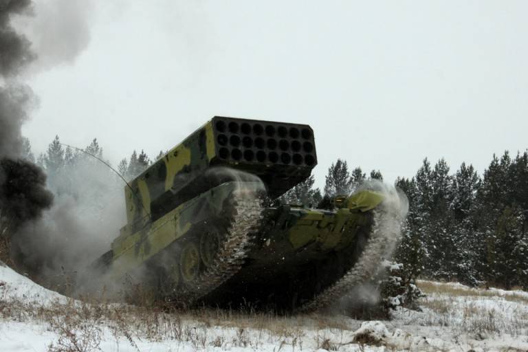 Published work, the TOS-1A 