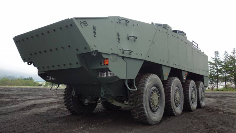 El Proyecto De Empujó Armoured Vehicle (Improved). Prometedor vehículo blindado de las Fuerzas de autodefensa de japón
