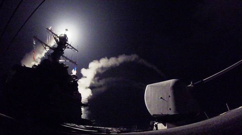 An der Staatsduma mä Raketenangriff vun der US-Versuch, an zwou Hallschenten opgedeelt Syrien