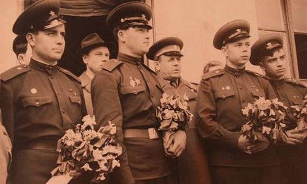 As the soldiers of the Soviet battalion shook the world