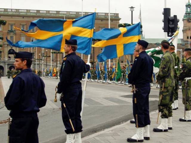 D 'regierende Schwedesch Partei sot, d' NATO 