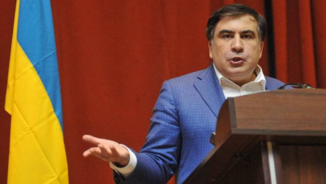 Saakashvili proposed to build a wall on the border of Donetsk republics