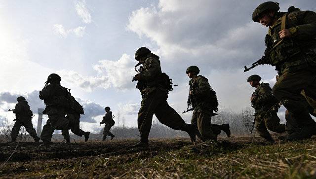 For a week the troops TSB conducted 35 training sessions on counter-terrorism