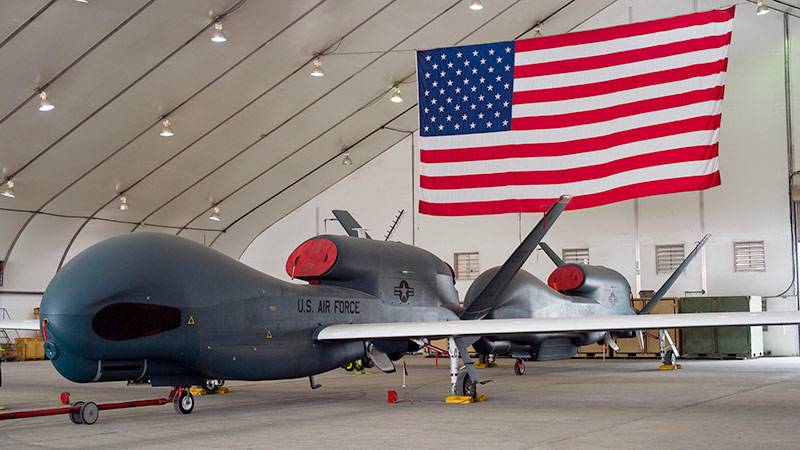 The Americans first used in Iraq attack drones Gray Eagle