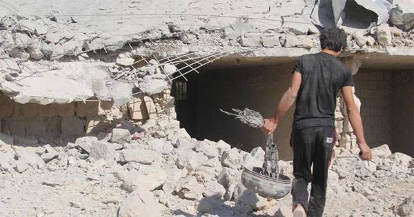 In the report on the chemical attack in Idlib Washington references affiliated with the terrorists of the structure