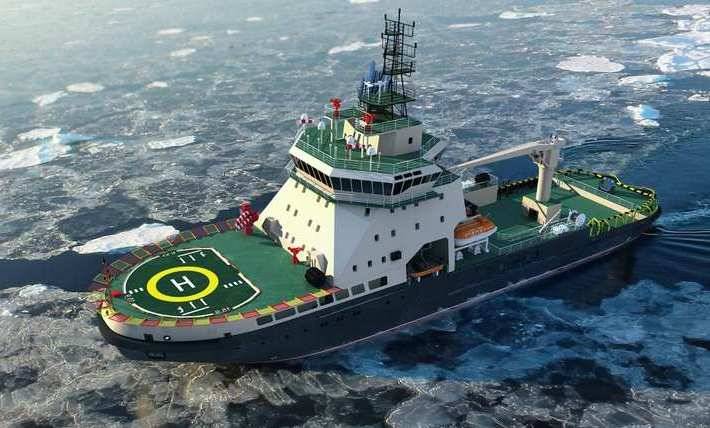 Für die Bedürfnisse der Russischen Marine gebaut werden insgesamt weniger Eisbrecher-Projekt 21180М