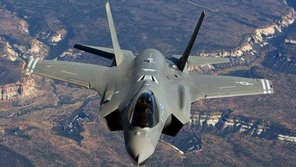 The United States sent to Europe F-35A Lightning II