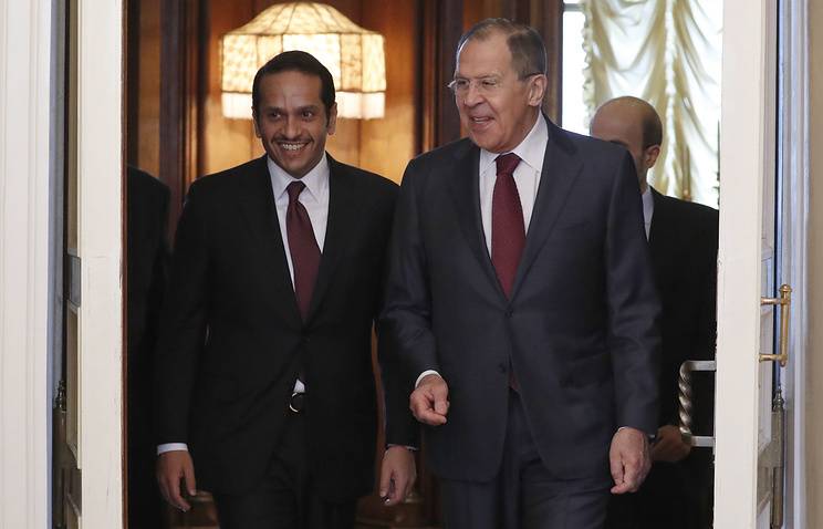 Lavrov suspected the use of 