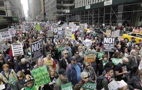 У США знову прокотилися масові протести проти Трампа-