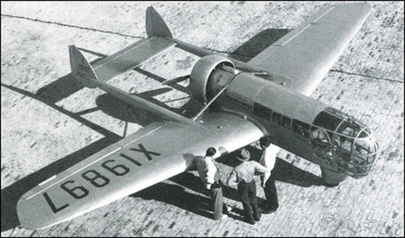 Experimentell Aufklärungsflugzeug Abrams P-1 Explorer