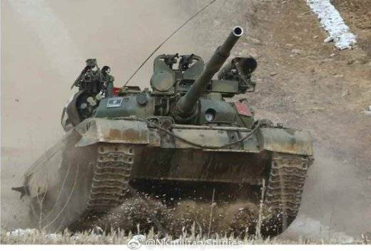 Le nouveau look de la T-62: modification du nord-coréenne tank 