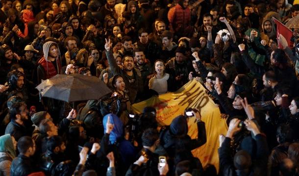 Mass protests in Turkey