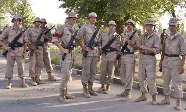 Completed inspection of the combat readiness of the Russian base in Tajikistan
