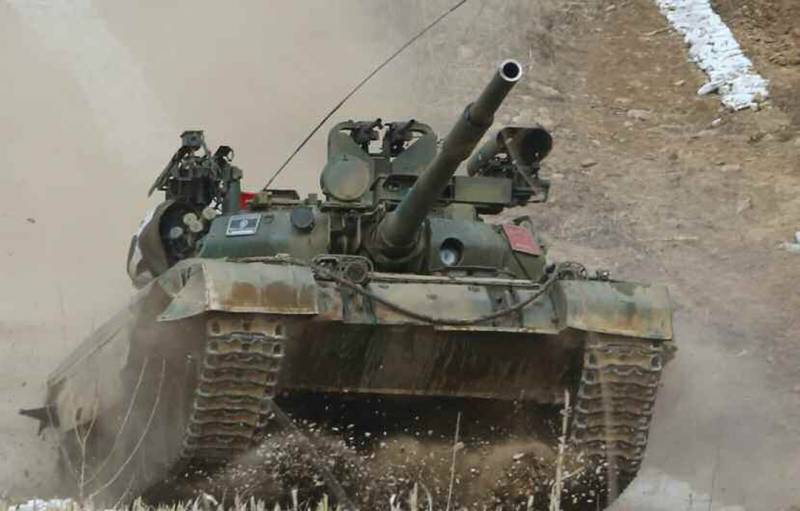 Upgraded main battle tank 