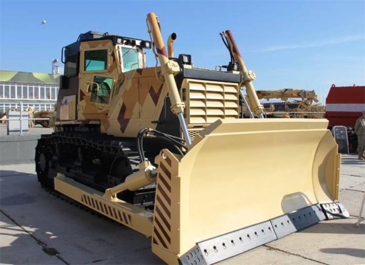 The defense Ministry has ordered armoured bulldozers