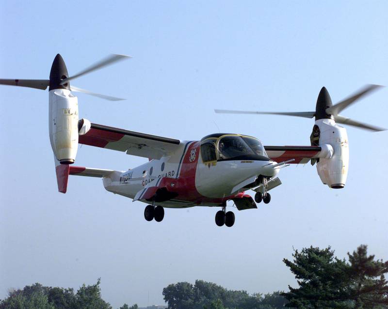Experimentell конвертоплан Bell XV-15 (USA)