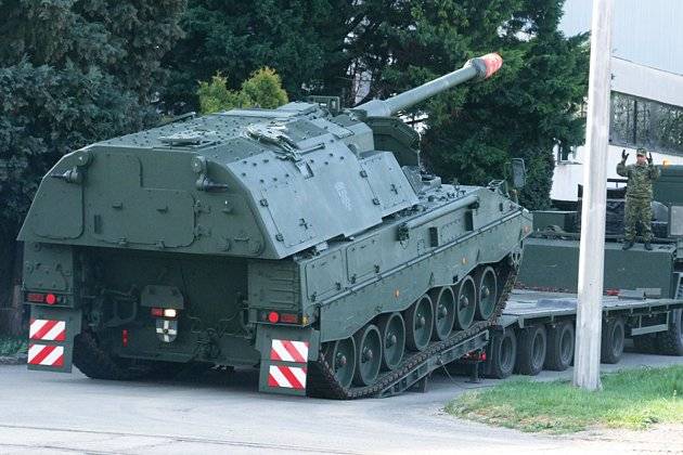 Chorwacja otrzymała pierwsze niemieckie haubice PzH-2000